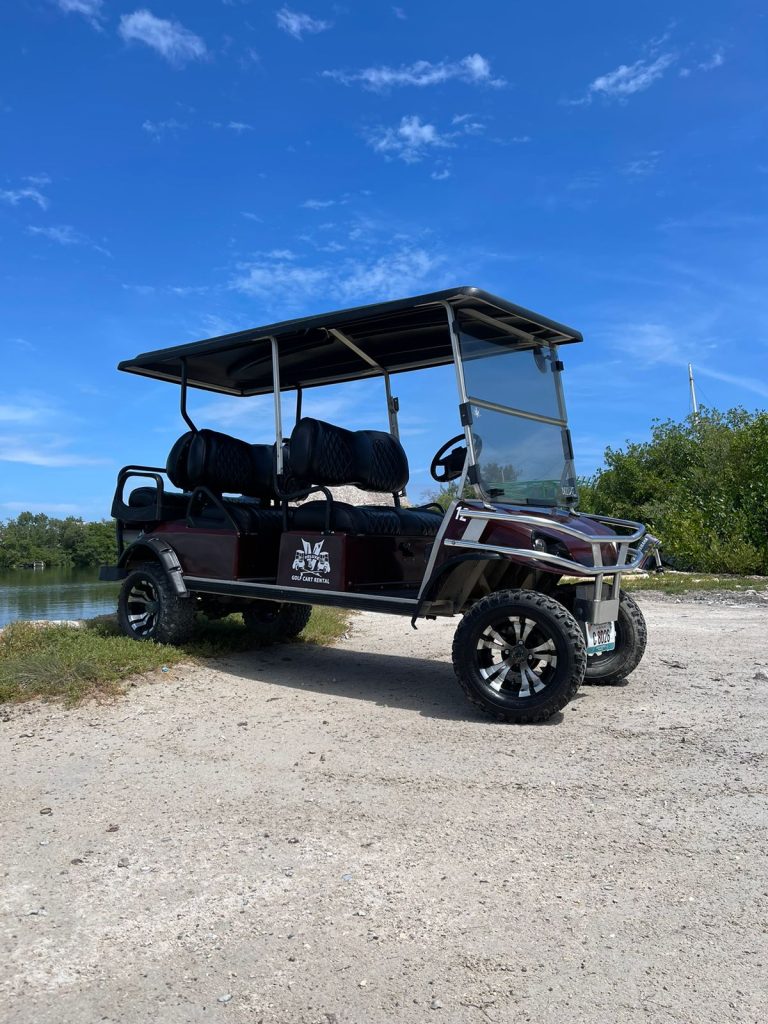 golf carts in San Pedro Belize